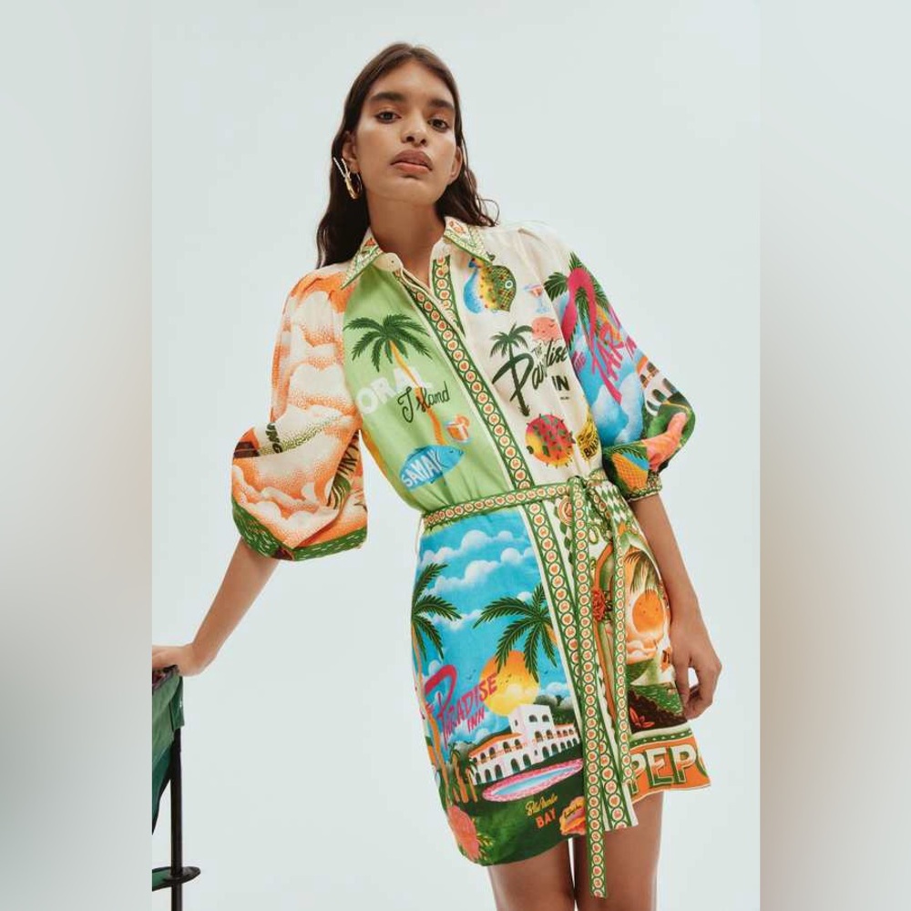 Alemais Paradiso Mini Dress